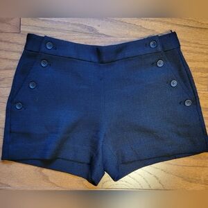 Banana Republic Black Woven Women's Sailor Shorts 2P NWT